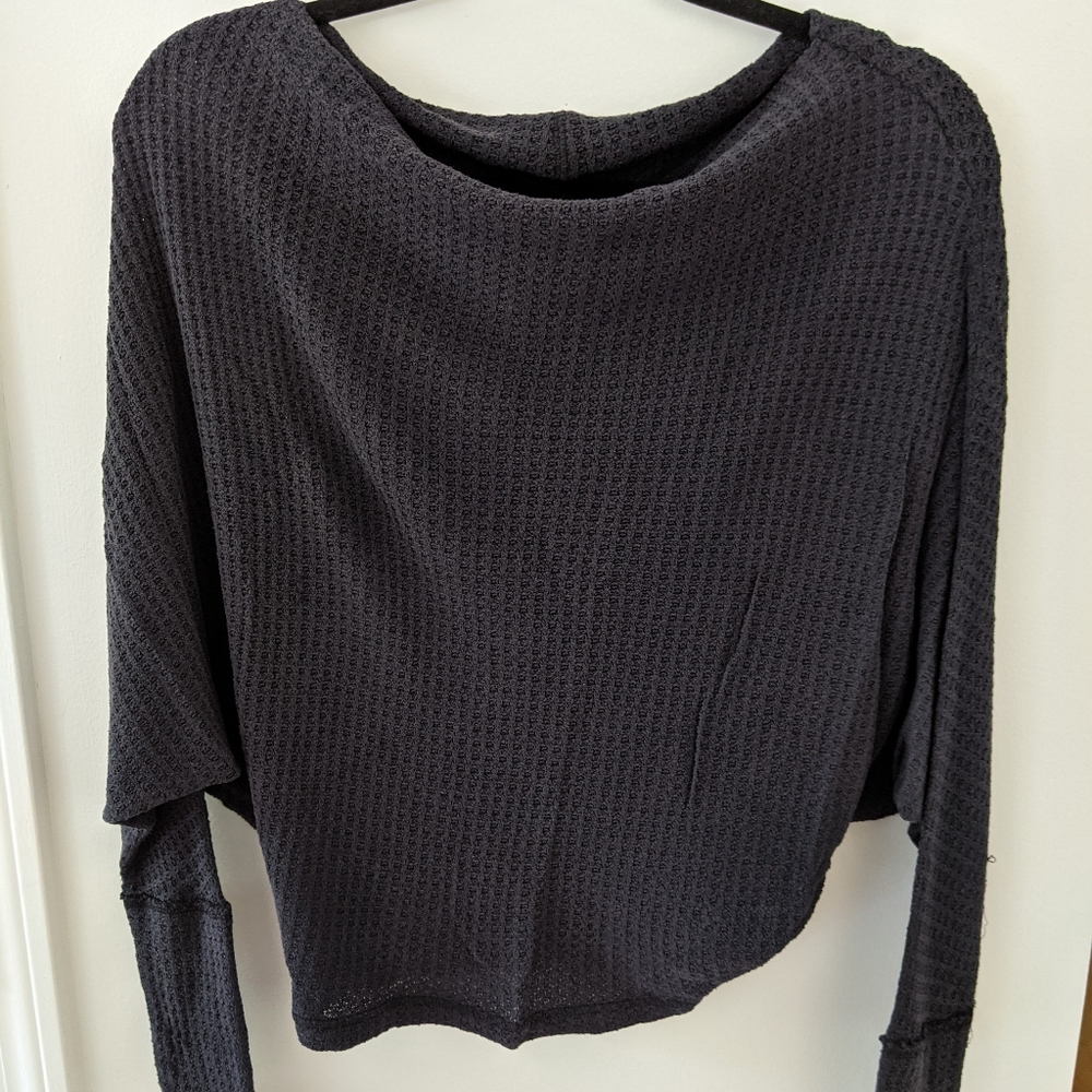 Free people long sleeve dolman top